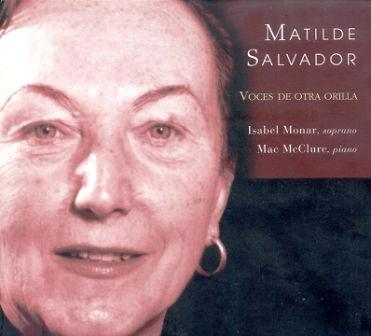 Matilde Salvador: Voces de otra orilla, Els Asfdels, etc.